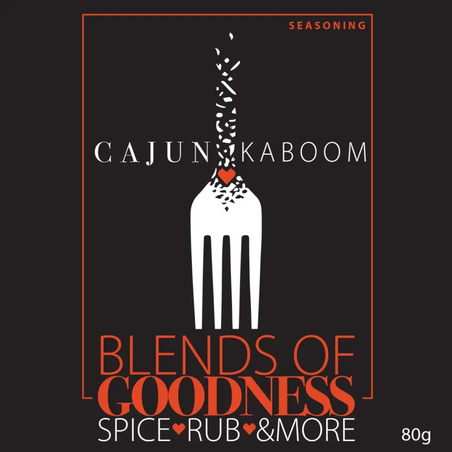 9 Cajun Kaboom Seasoning Front